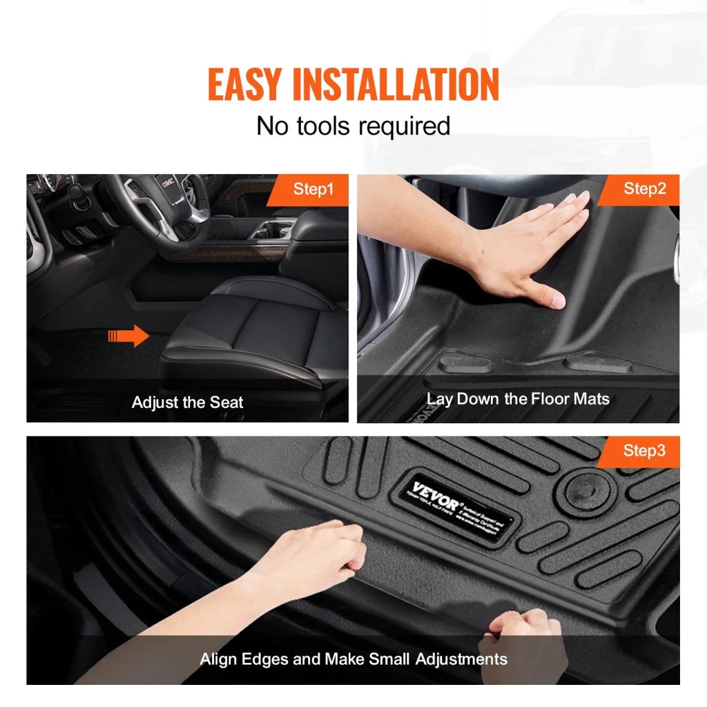 VEVOR Automotive Floor Mats Fits for Chevrolet