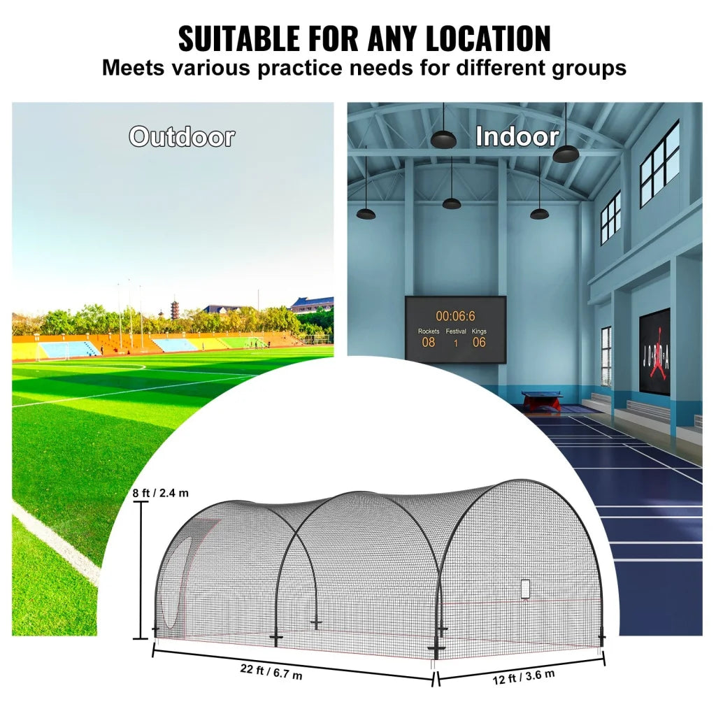VEVOR Baseball Batting Cage Softball and Baseball Batting