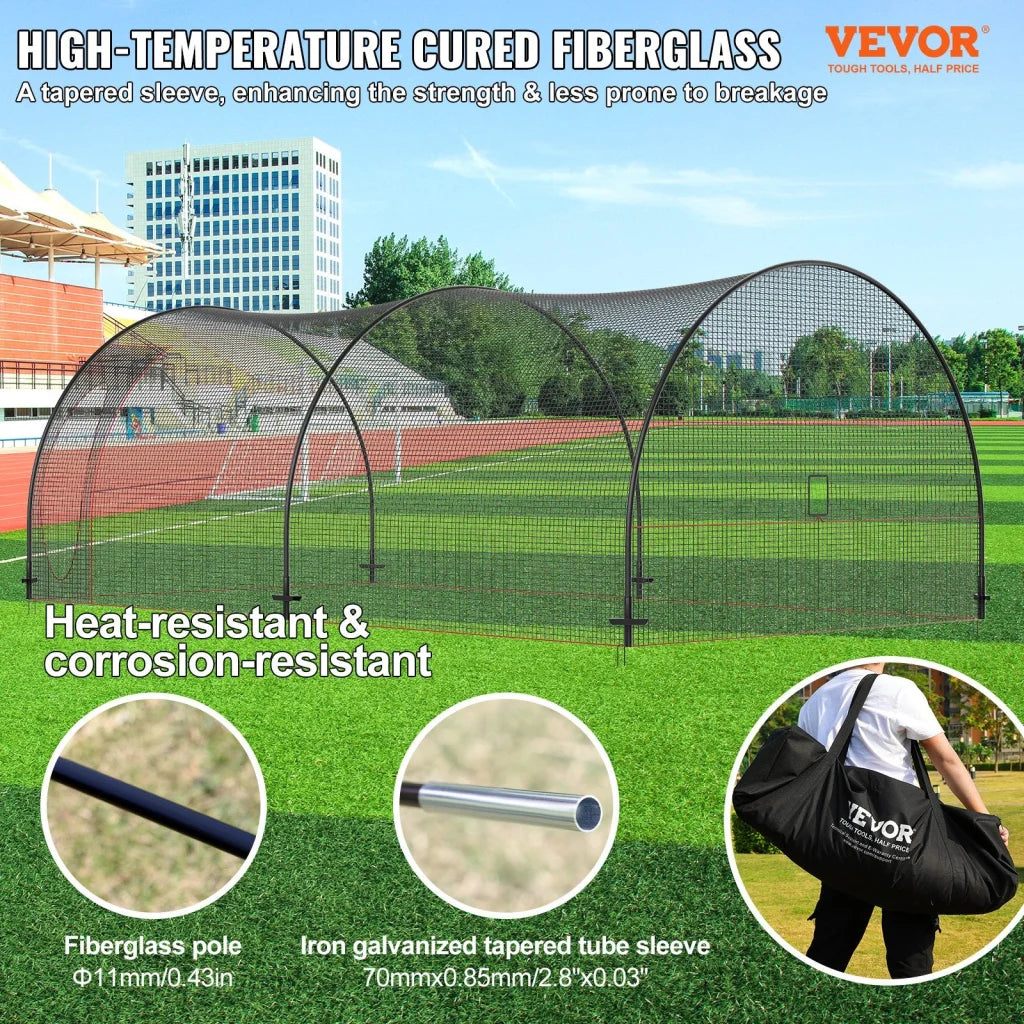 VEVOR Baseball Batting Cage Softball and Baseball Batting
