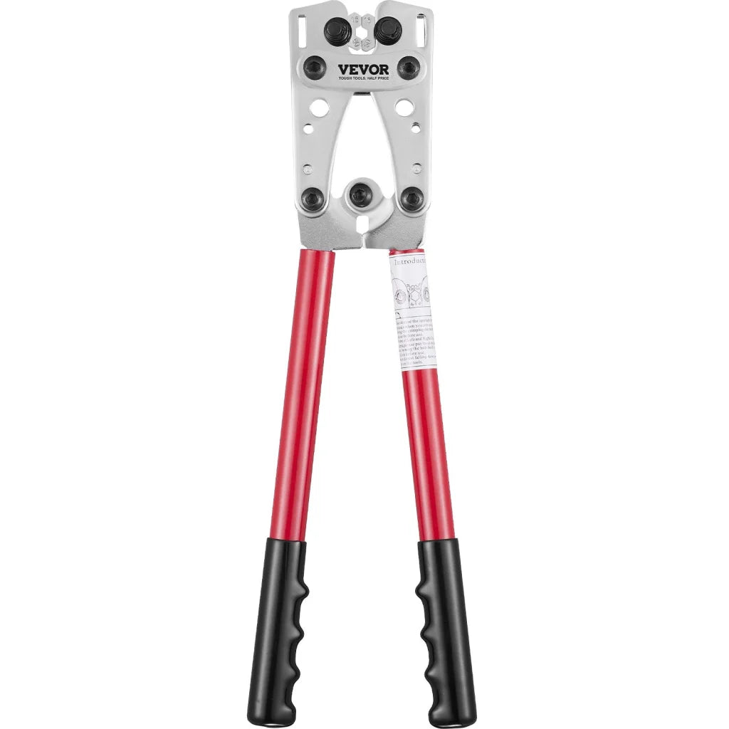 VEVOR Battery Cable Lug Crimping Tool 10-1/0AWG with Cable