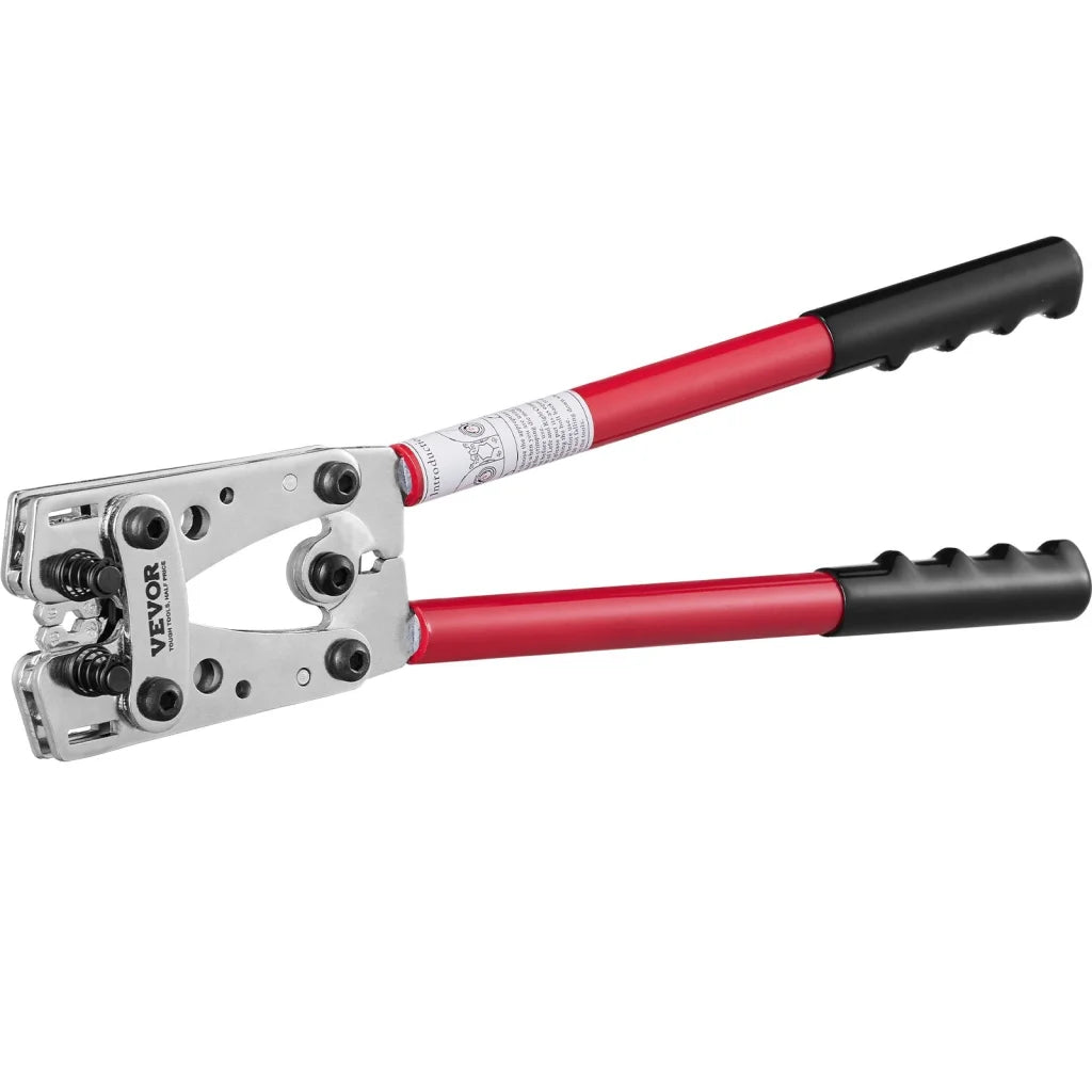 VEVOR Battery Cable Lug Crimping Tool 10-1/0AWG with Cable