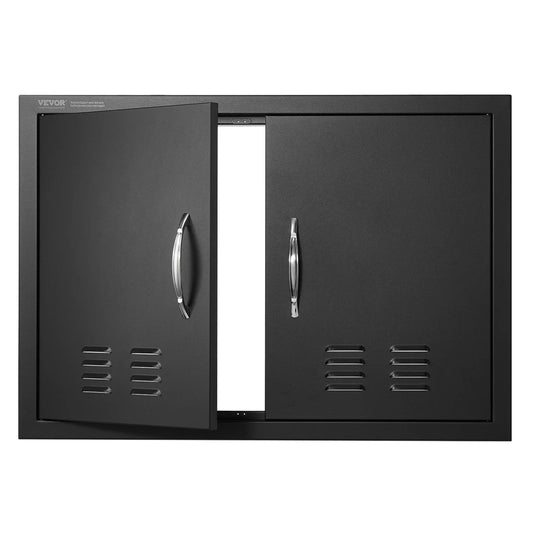VEVOR BBQ Access Door,762 x533 mm Double Outdoor Kitchen