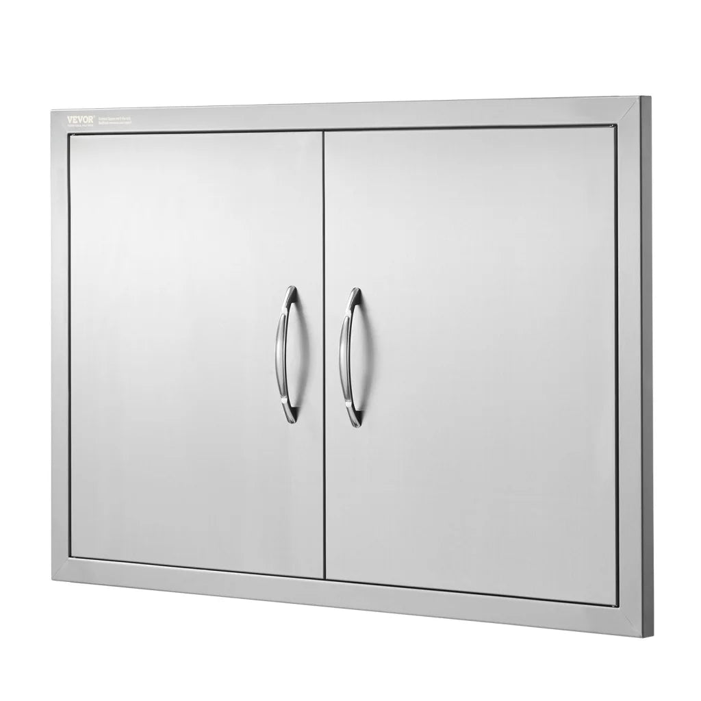VEVOR BBQ Access Door 838x558 mm Double Outdoor Kitchen
