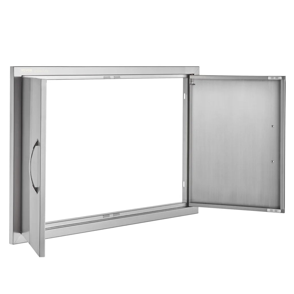 VEVOR BBQ Access Door 838x558 mm Double Outdoor Kitchen
