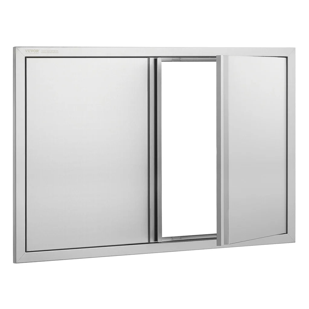 VEVOR BBQ Access Door 914x610 mm Double Outdoor Kitchen