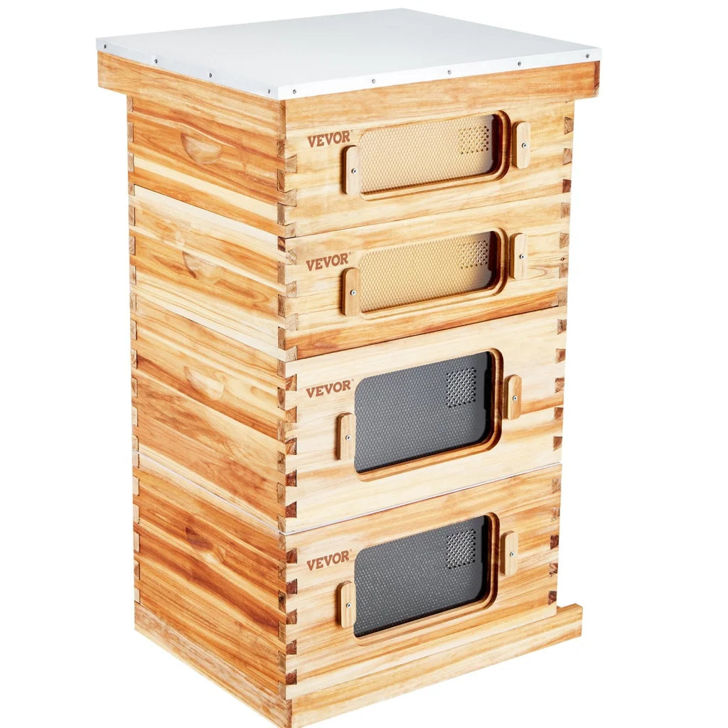 VEVOR Bee Hive 40 Frame Bee Hives Starter Kit Beeswax