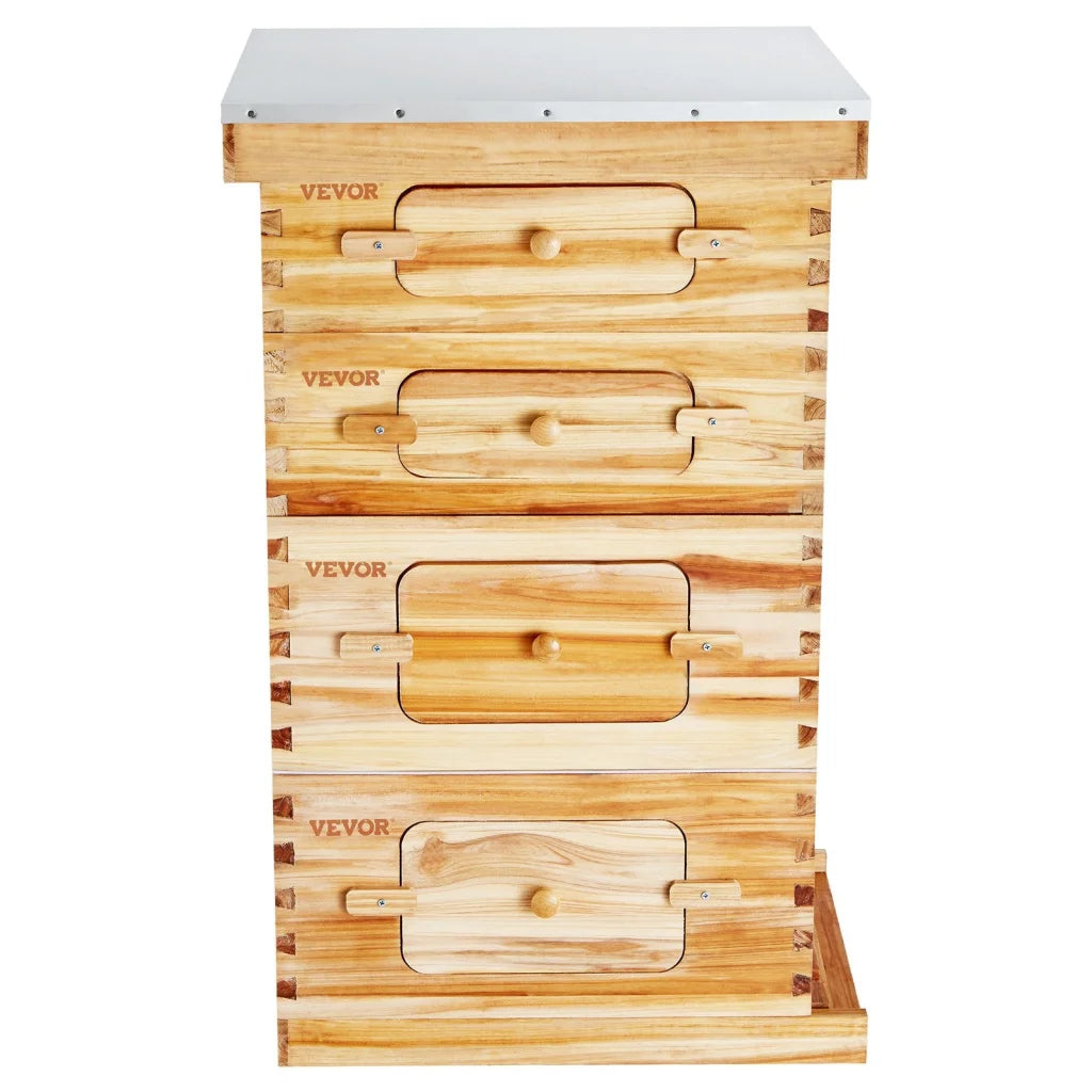 VEVOR Bee Hive 40 Frame Bee Hives Starter Kit Beeswax