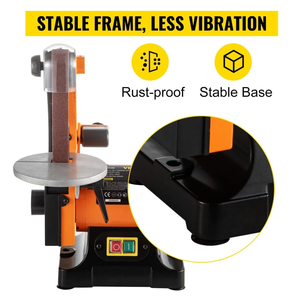 VEVOR Belt Sander 300W Grinder Sander 1 x 30 Inch Electric