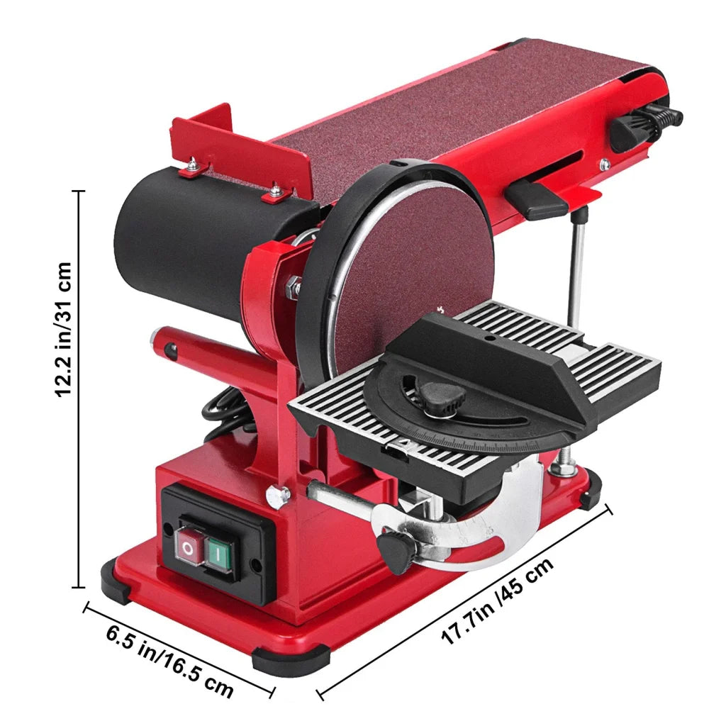 VEVOR Belt Sander 4’’ x 36’’ Disc Combo Sander 6’’,Electric