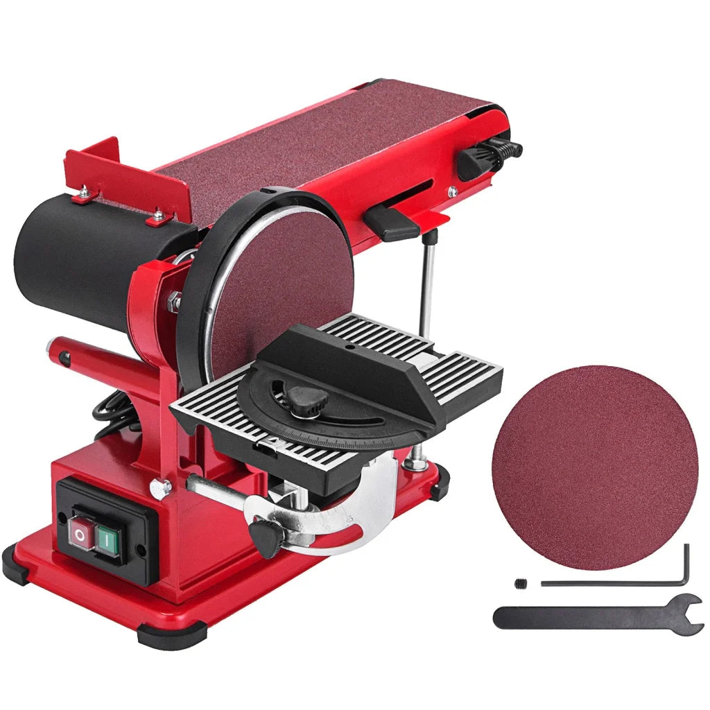 VEVOR Belt Sander 4’’ x 36’’ Disc Combo Sander 6’’,Electric