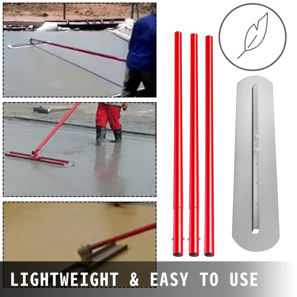 Vevor Bull Float Concrete Float 1200x200mm Concrete Tool