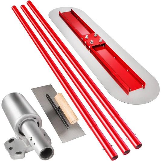 VEVOR Bull Float Manganese Steel Concrete Float 1200x300mm