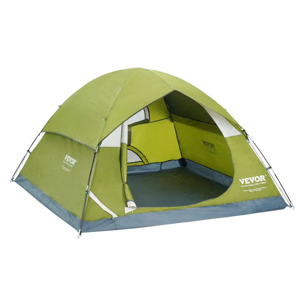 VEVOR Camping Tent 7 x 7 x 4 ft Fit for 6 Person Waterproof