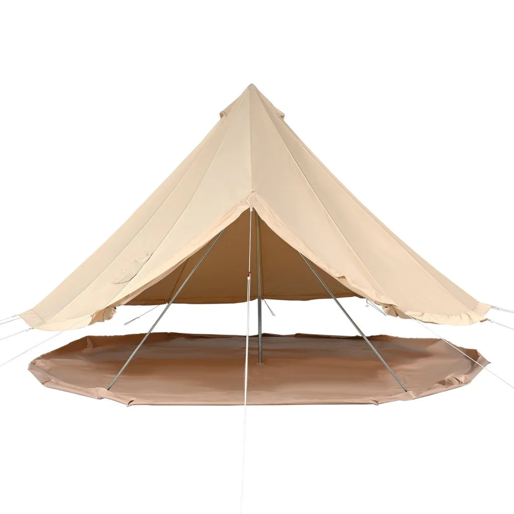 VEVOR Canvas Bell Tent 4m/13.12ft 4-Season Camping Yurt