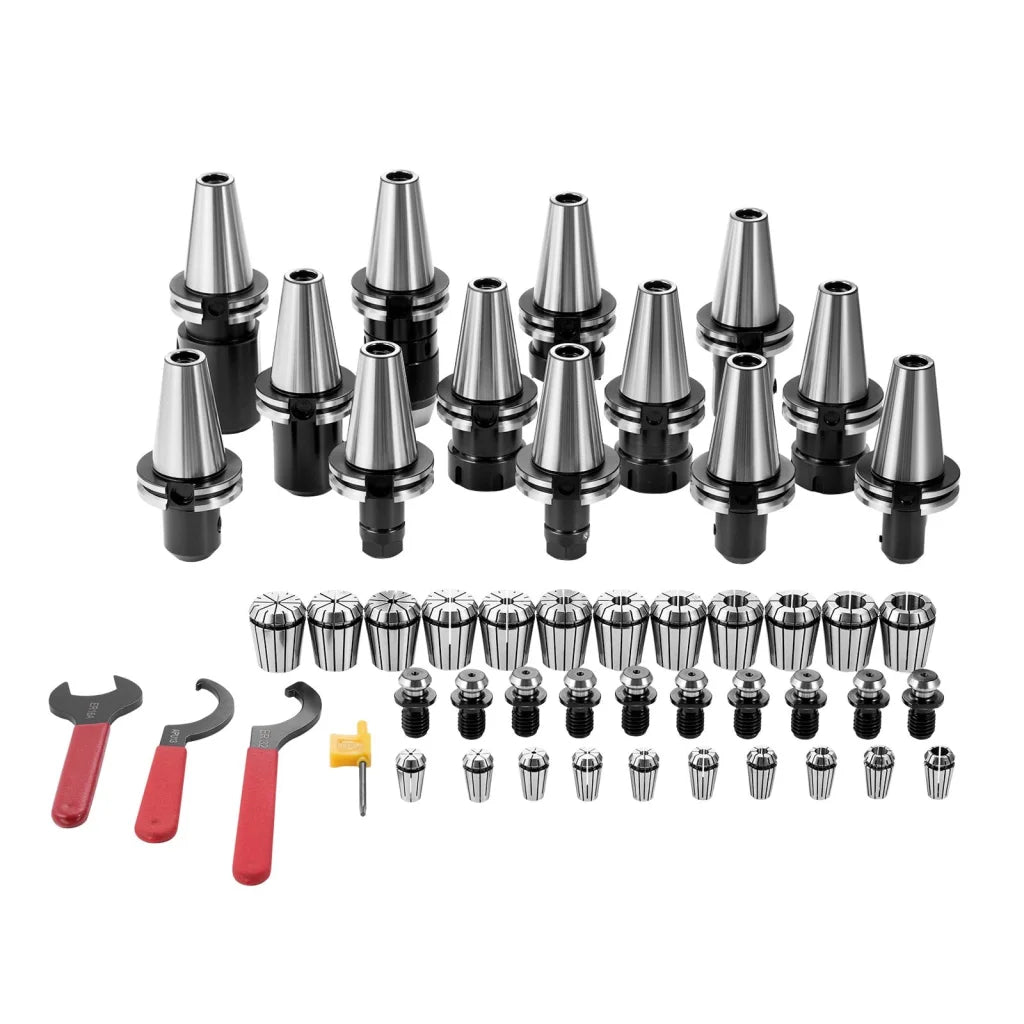 VEVOR CAT40 Collet Holder ER 16/32 Collet Set 35 PCs SLN