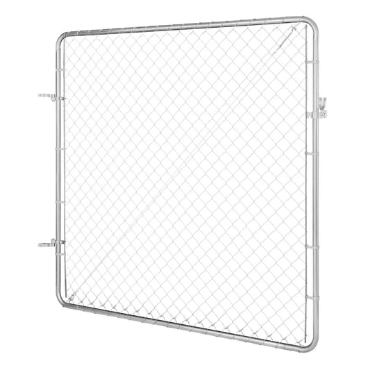 VEVOR Chain Link Fence Gate 70 x 72 in Adjustable Chain