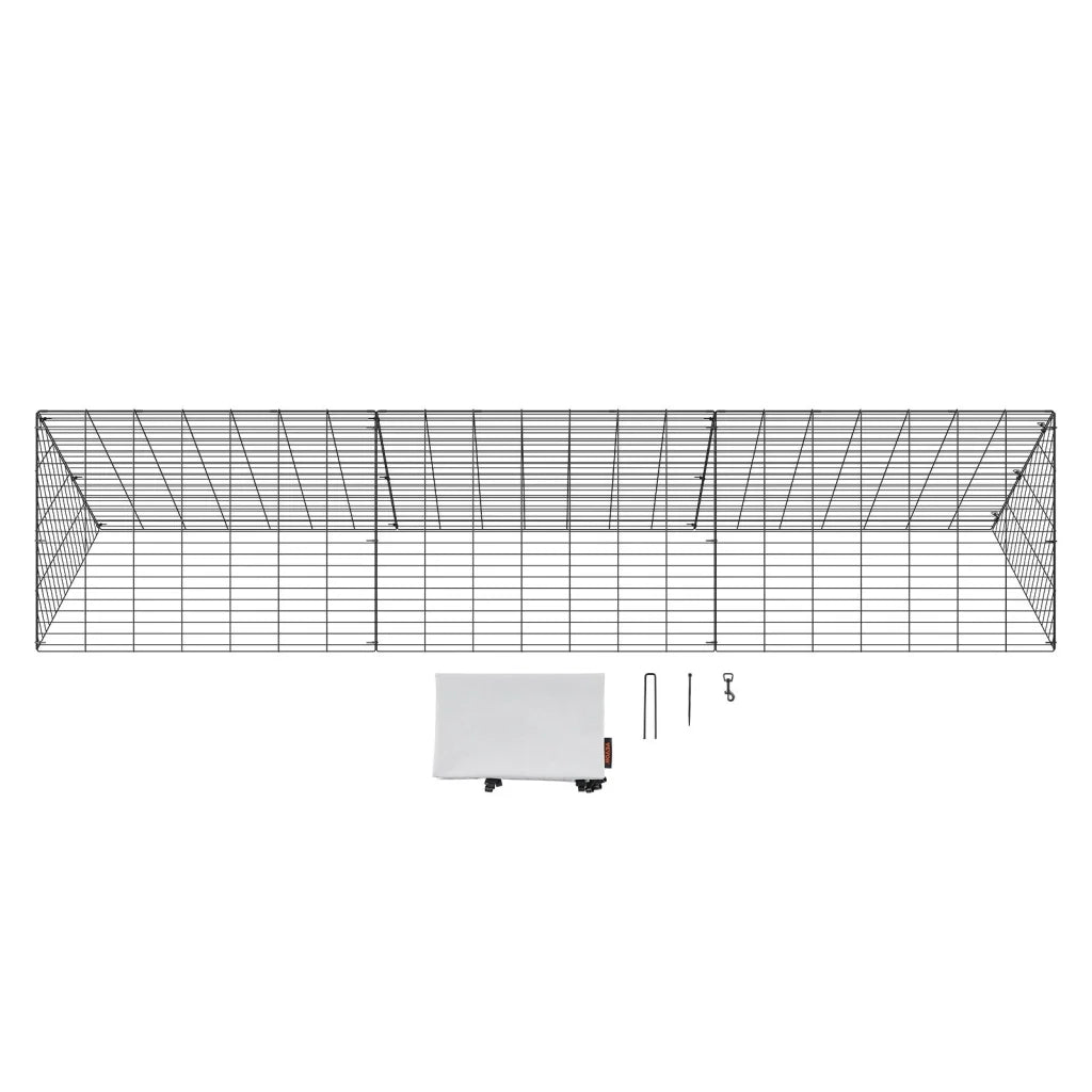 VEVOR Chicken Tunnels 300 x 71 x 61.5cm (LxWxH) Chicken