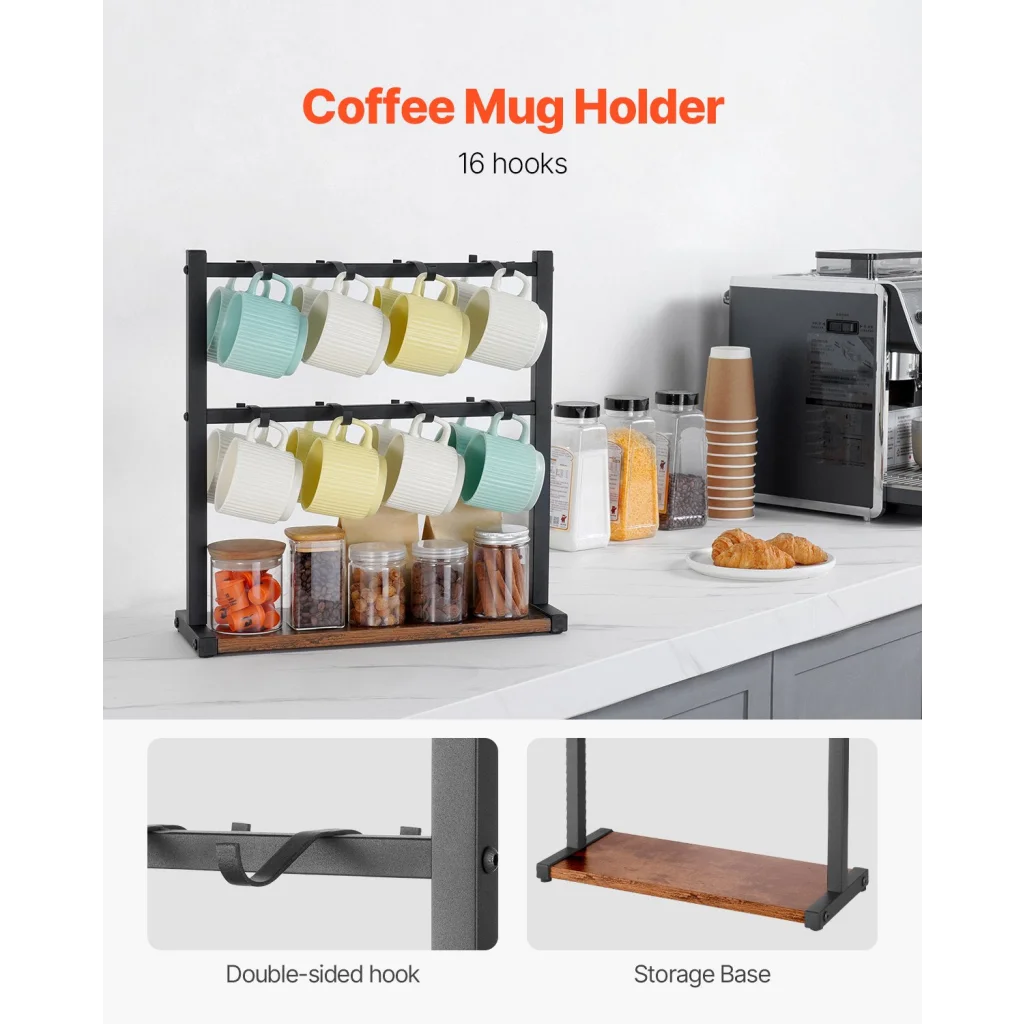 Coffee Mug Holder for Countertop 16