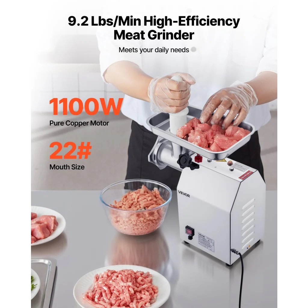 Commercial Electric Meat Grinder 9 2