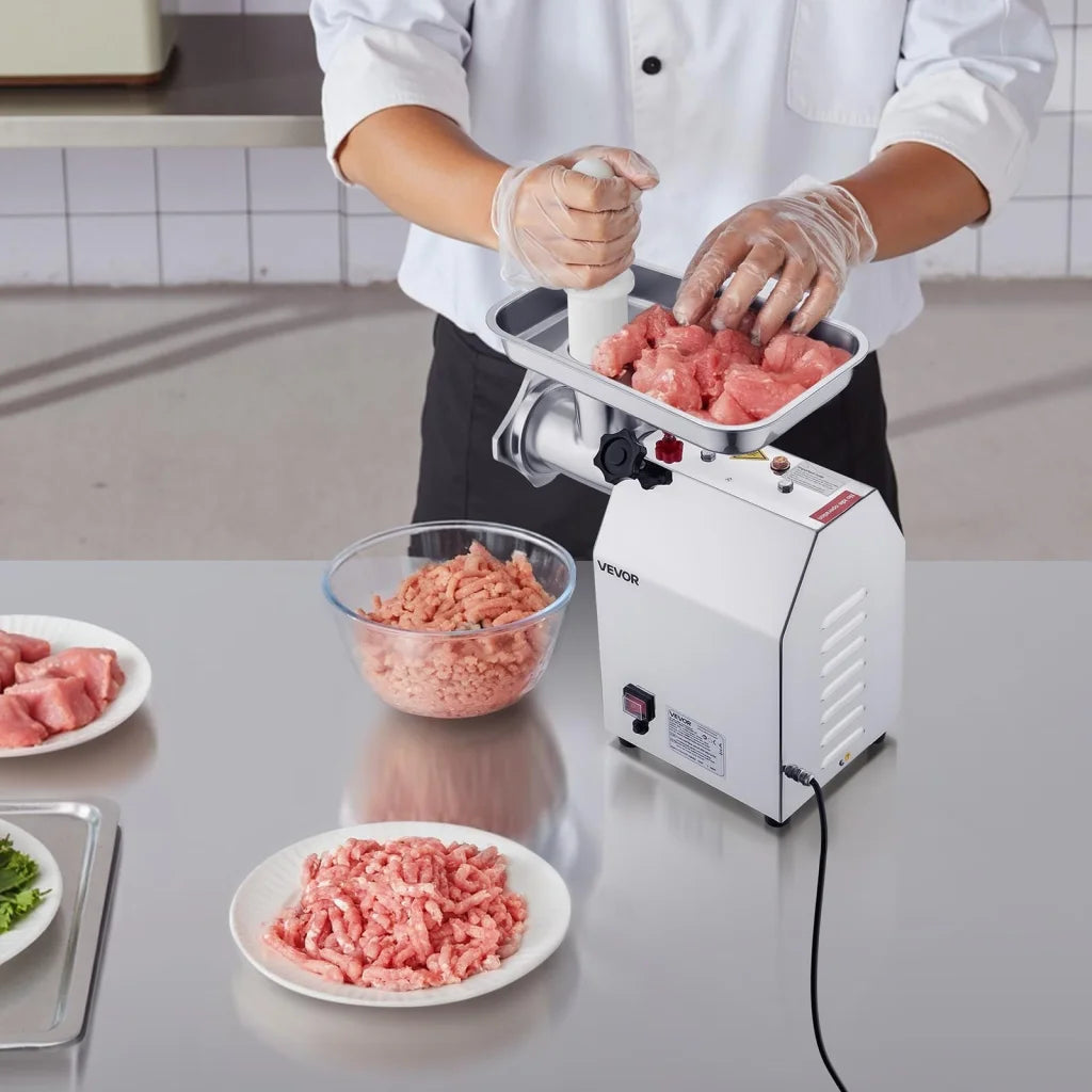 VEVOR Commercial Electric Meat Grinder 9.2 Lbs/Min Sausage