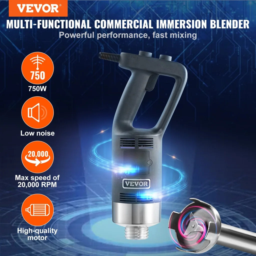 Commercial Immersion Blender Heavy Duty Hand