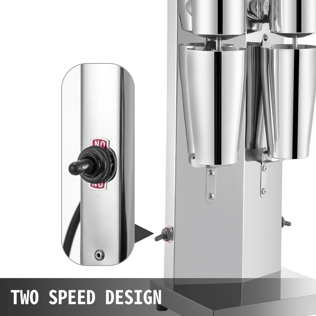 Vevor Commercial Milkshake Maker Machine Double Heads