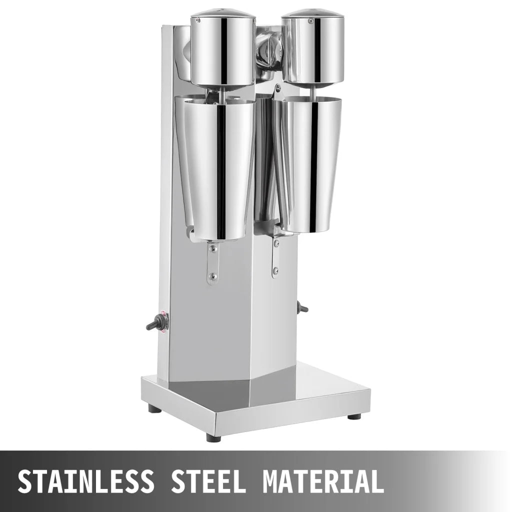 Commercial Milkshake Maker Machine Double Heads Thickshake Frother