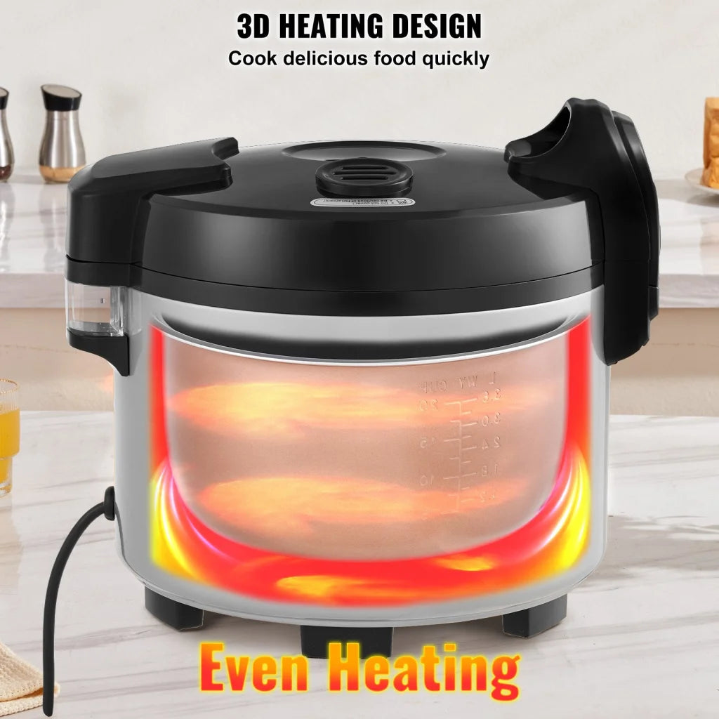 Vevor commercial rice with compact layout and accessory details