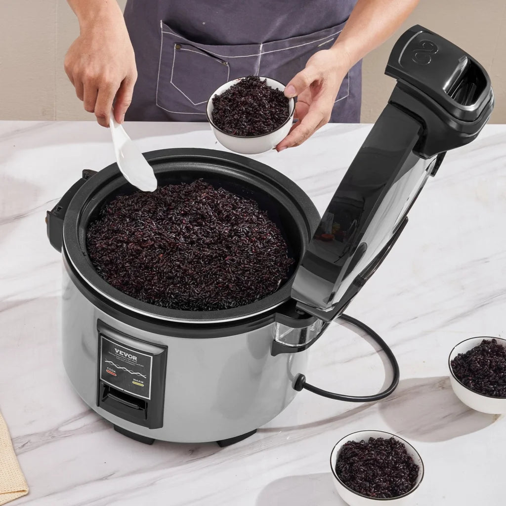 VEVOR Commercial Rice Cooker 45-Cup Rice Cooker 9 Liter