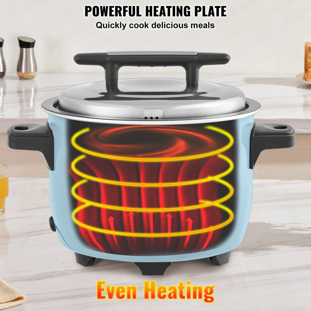 VEVOR Commercial Rice Cooker 60-Cup Rice Cooker 13 Liter