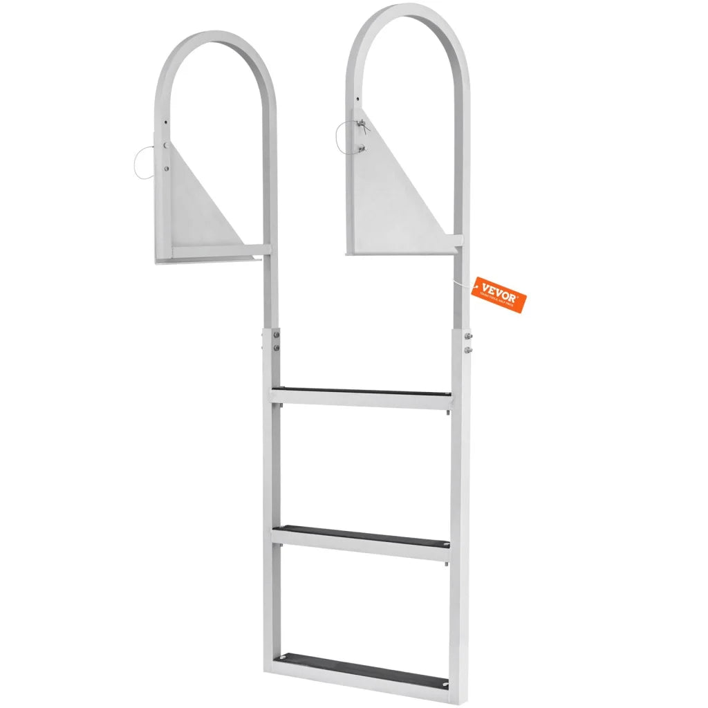 VEVOR Dock Ladder Flip-Up 3 Steps 159 kg Load Capacity