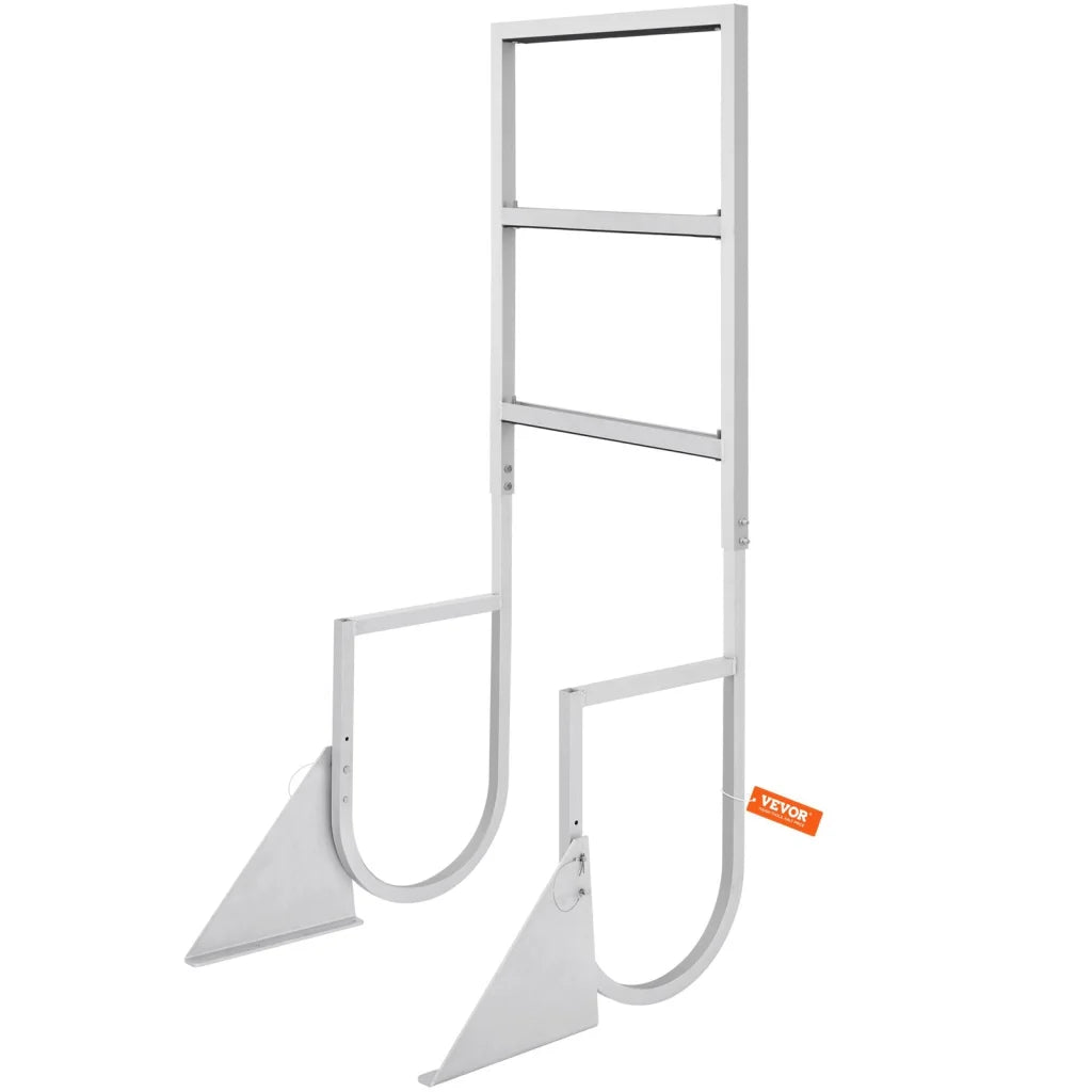 VEVOR Dock Ladder Flip-Up 3 Steps 159 kg Load Capacity