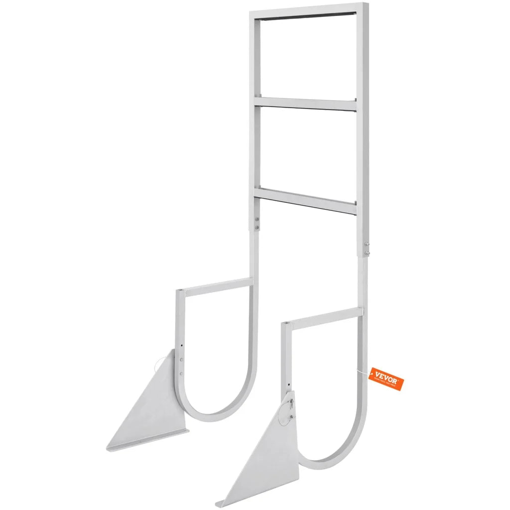 VEVOR Dock Ladder Flip-Up 3 Steps 159 kg Load Capacity