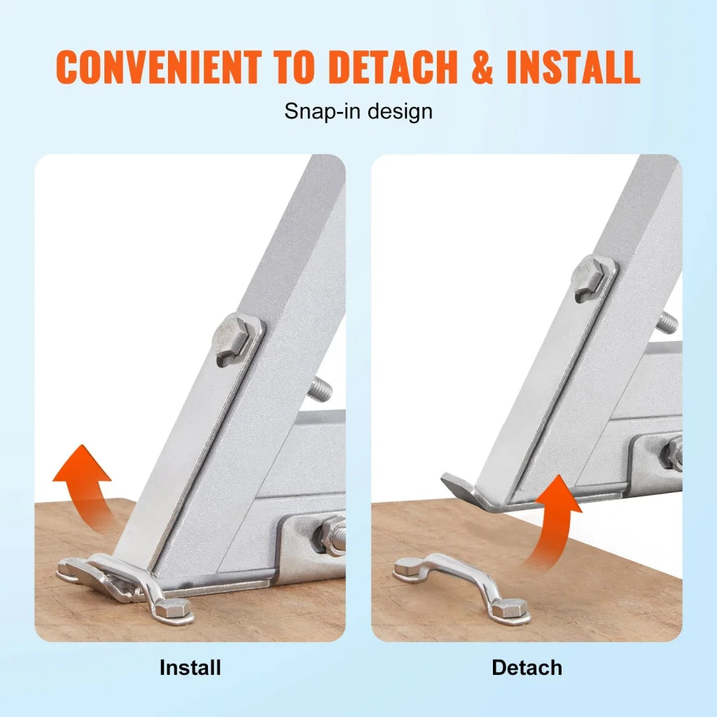 VEVOR Dock Ladder Removable 3 Steps 159 kg Load Capacity