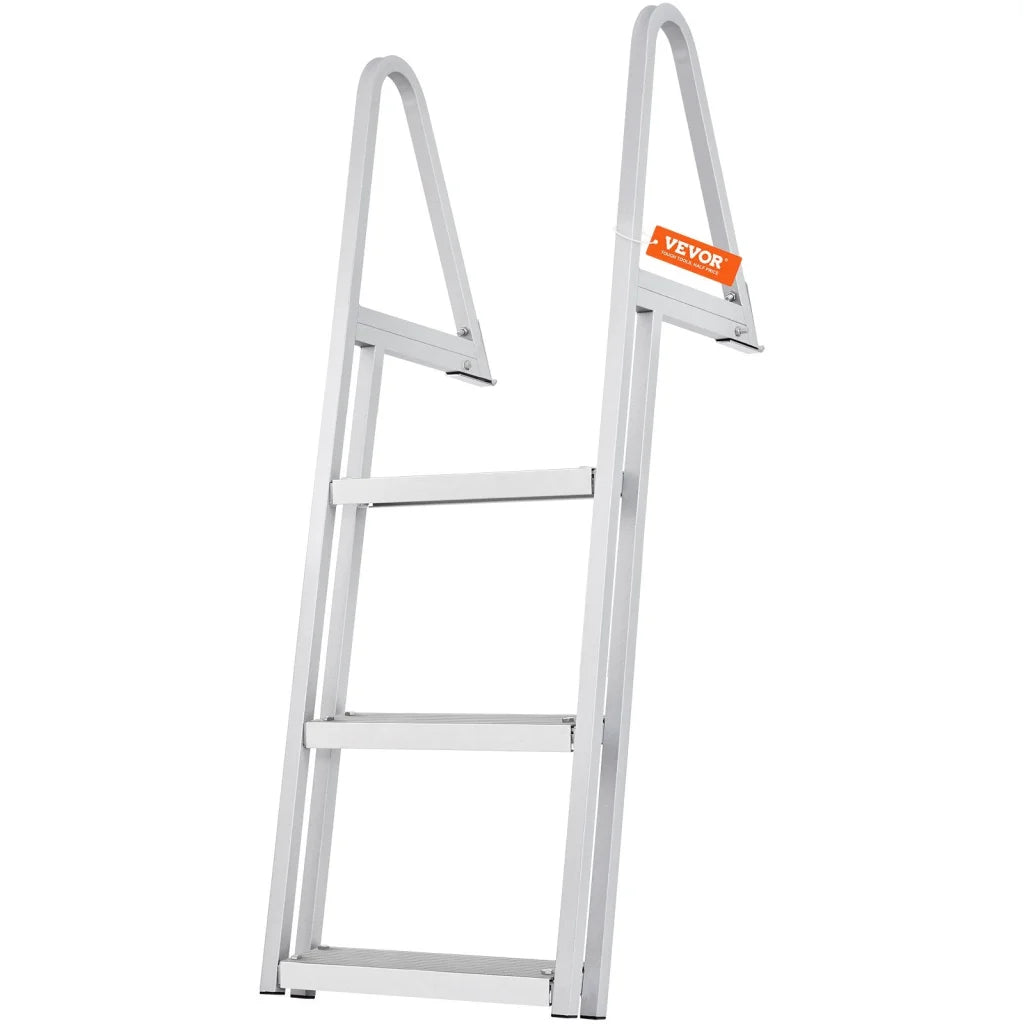 VEVOR Dock Ladder Removable 3 Steps 159 kg Load Capacity