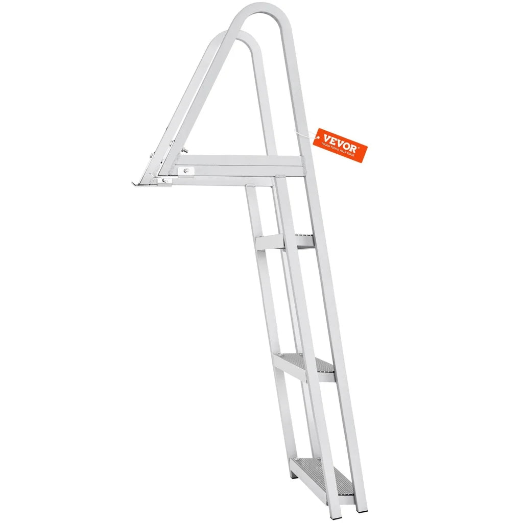 VEVOR Dock Ladder Removable 3 Steps 159 kg Load Capacity
