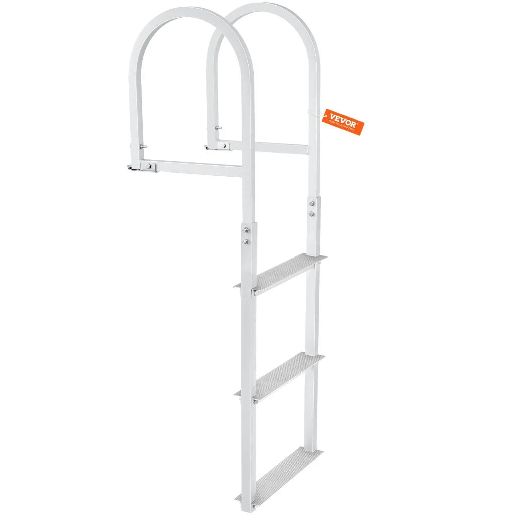 VEVOR Dock Ladder Removable 3 Steps 227 kg Load Capacity