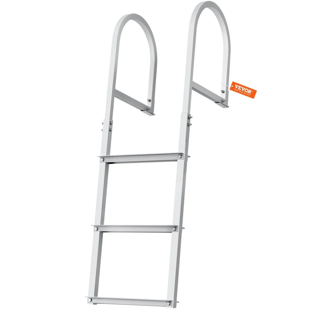 VEVOR Dock Ladder Removable 3 Steps 227 kg Load Capacity