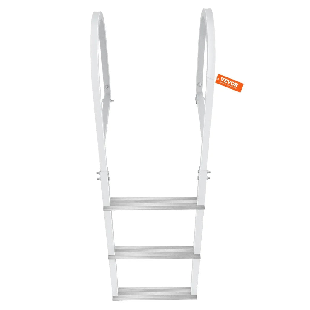 VEVOR Dock Ladder Removable 3 Steps 227 kg Load Capacity