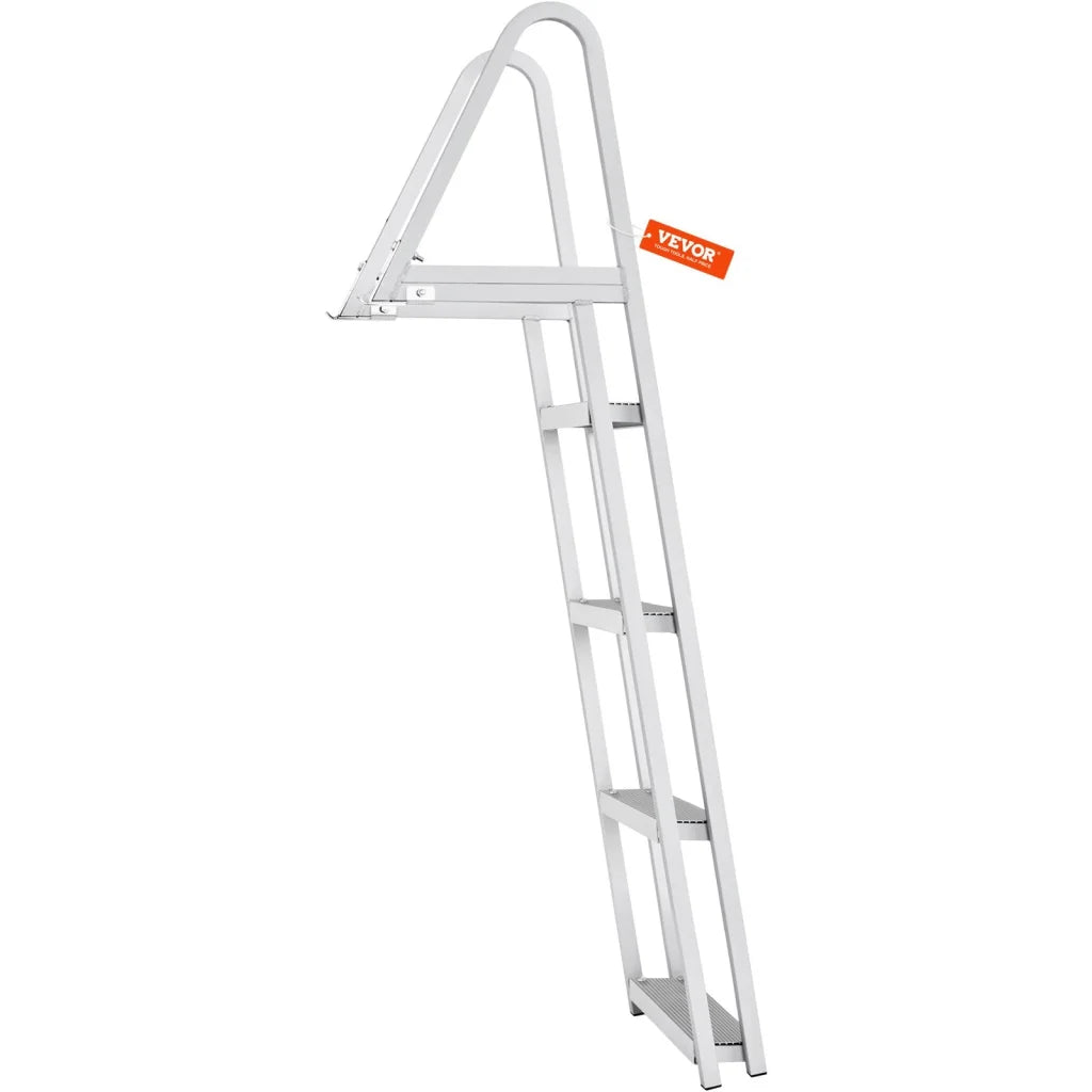 VEVOR Dock Ladder Removable 4 Steps 350 lbs Load Capacity