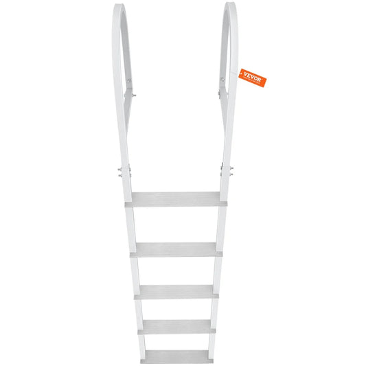 VEVOR Dock Ladder Removable 5 Steps 227 kgs Load Capacity