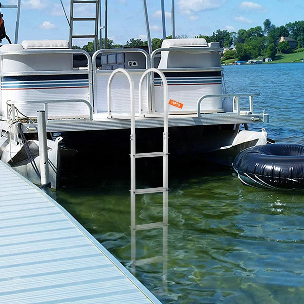 VEVOR Dock Ladder Removable 5 Steps 227 kgs Load Capacity