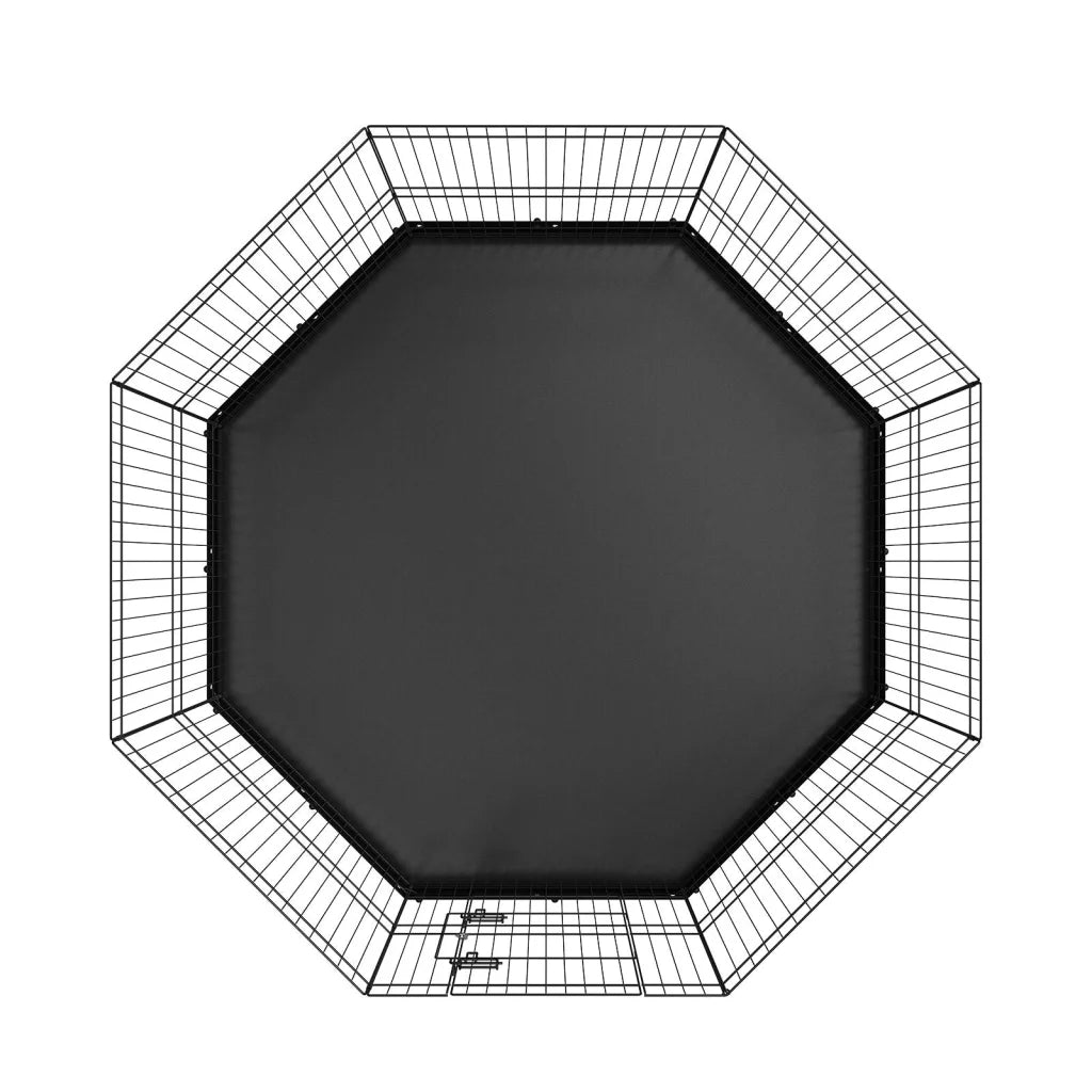 VEVOR Dog Playpen 8 Panels Foldable Metal Dog Exercise Pen