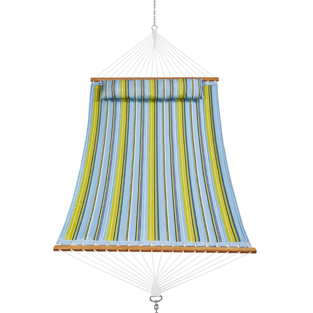 VEVOR Double Quilted Fabric Hammock 12 FT Double Hammock