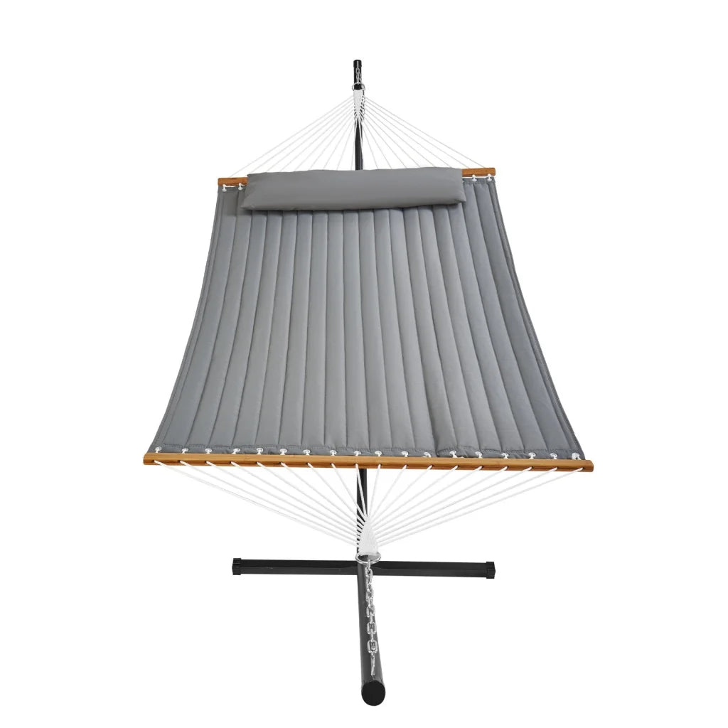 VEVOR Double Quilted Fabric Hammock Two Person Hammock