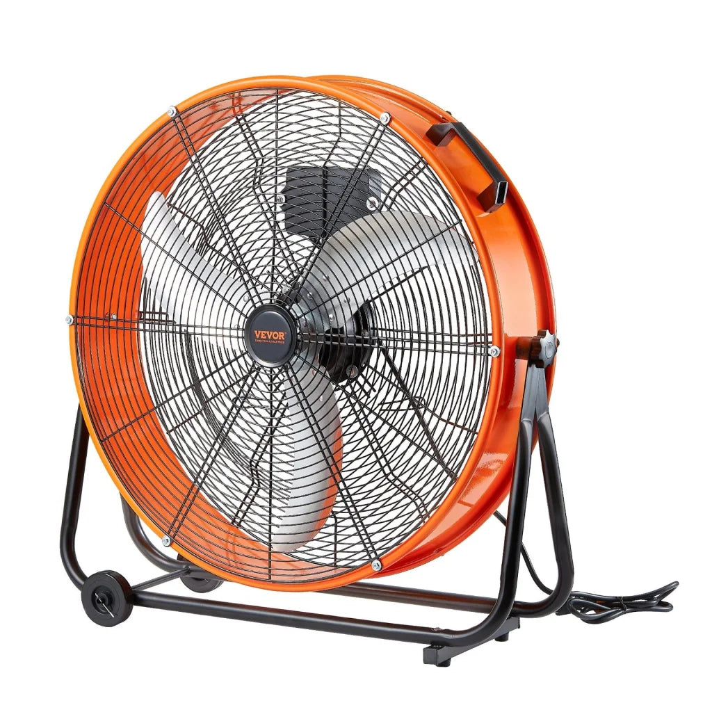 VEVOR Drum Fan 24 In High Velocity Industrial Infinitely