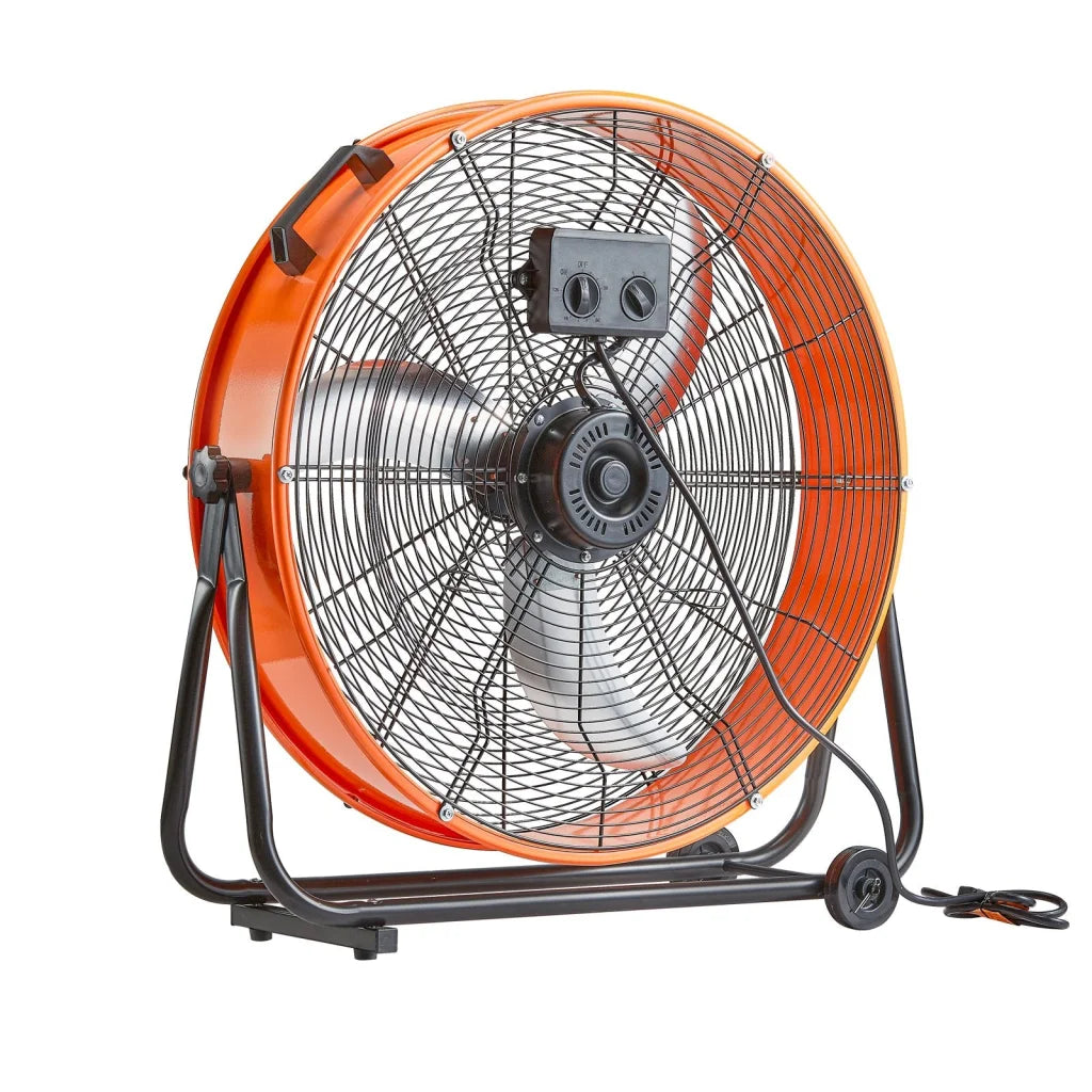VEVOR Drum Fan 24 Inch High Velocity Industrial Use 3-Speed