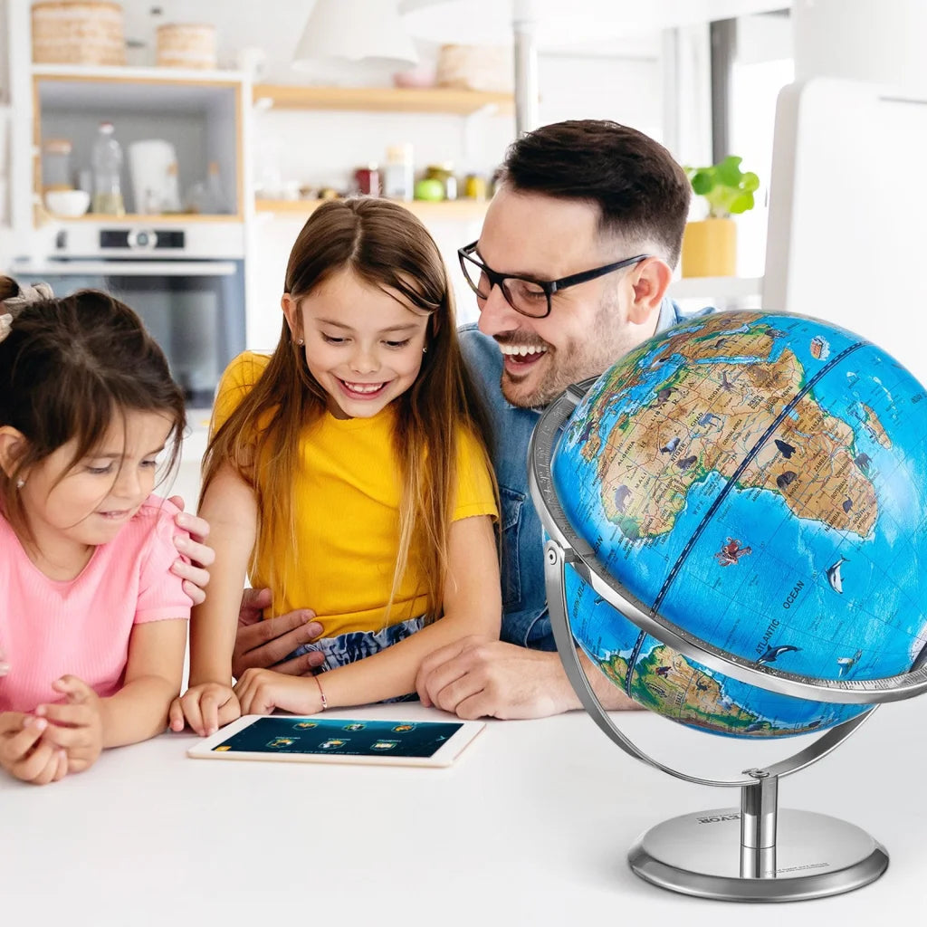 VEVOR Educational Globe for Kids 254 mm Interactive AR
