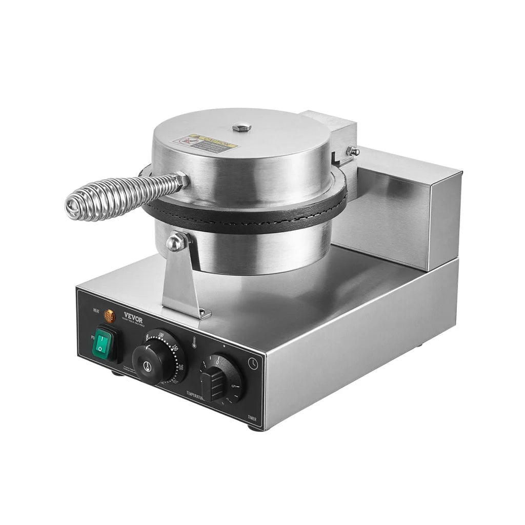 VEVOR Electric Ice Cream Cone Maker Commercial 1230W Waffle