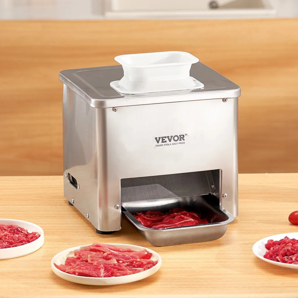 VEVOR Electric Meat Cutter Machine 550W Commercial Meat